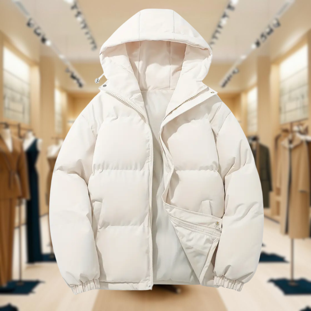 Anna | Forest Winter Jacket with Hood