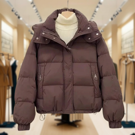 Aurora™ - Luxury Quilted Hooded Jacket