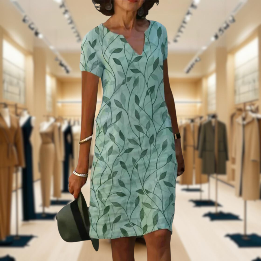 Galina™ | Casual Elegant Floral Print Dress