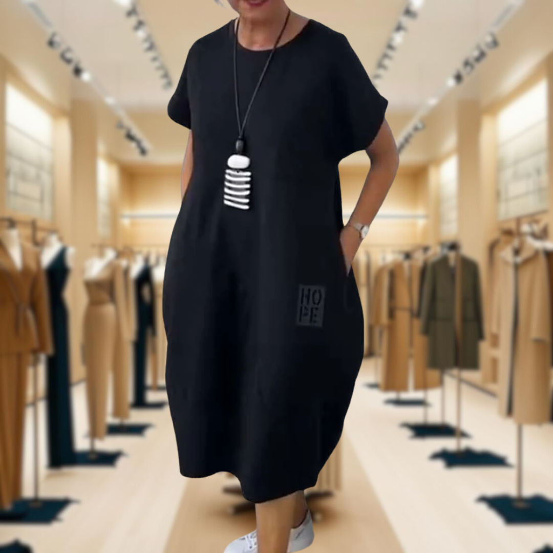 Addison™ - Stylish Short Sleeved Dress
