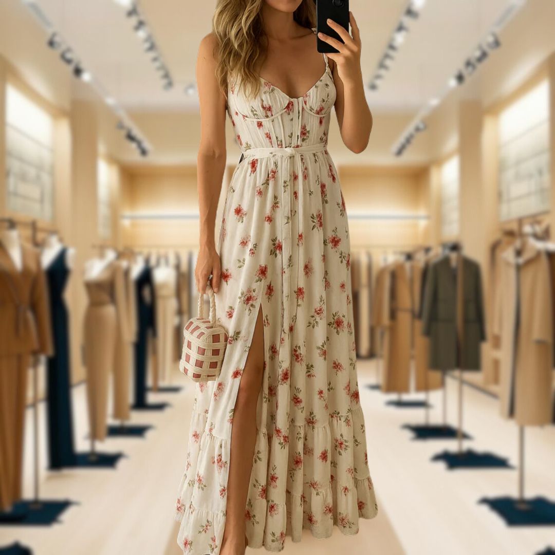 Esmee™ | Long & Flowing Floral Dress