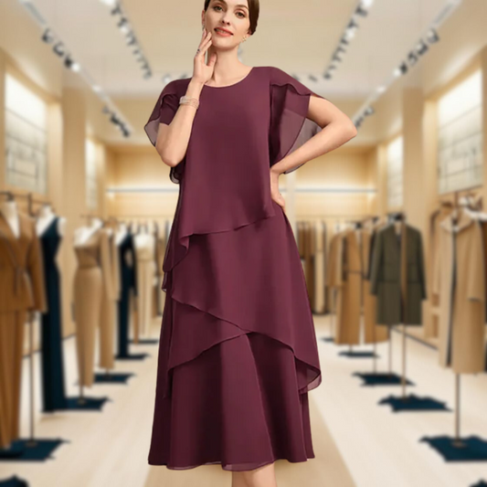 Beau™ | Refined Midi Dress for Special Occasions
