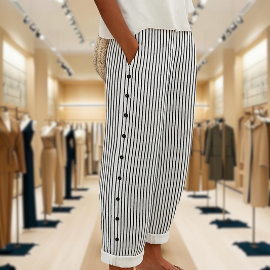 Rea™ | Comfortable Striped Casual Pants