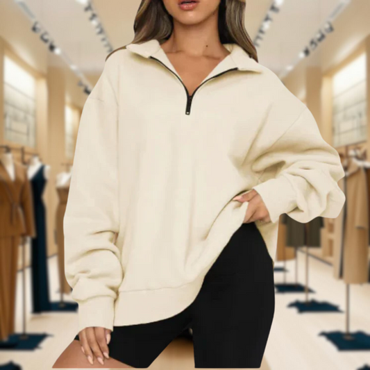 Charlotte – Sweatshirt With Collar