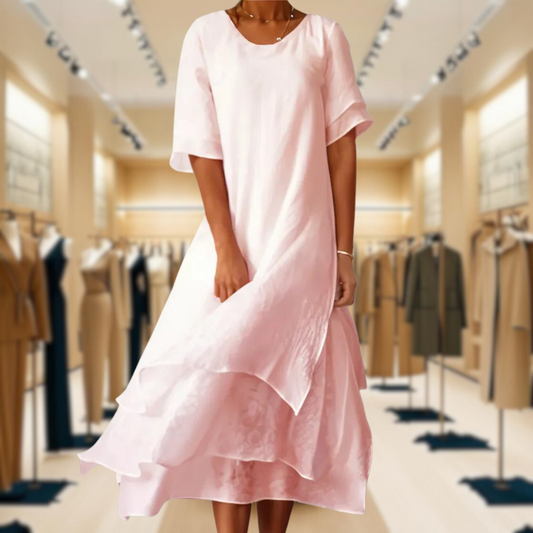 ELOISE | Elegant Cotton Long Dress