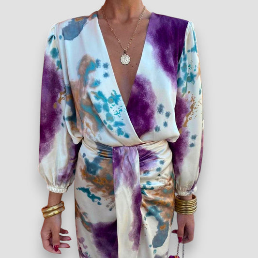Larissa | Elegant V-Neck Dress