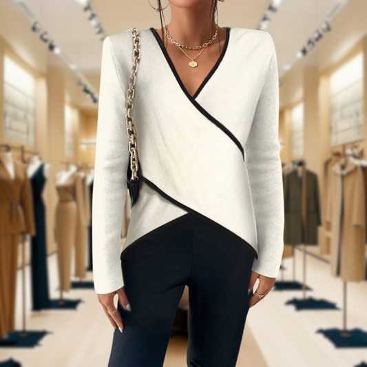 Bindi Elegant V-Neck Sweater