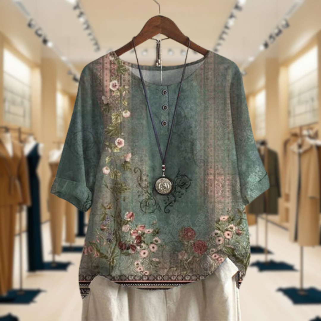 Shania | Vintage Floral Tee