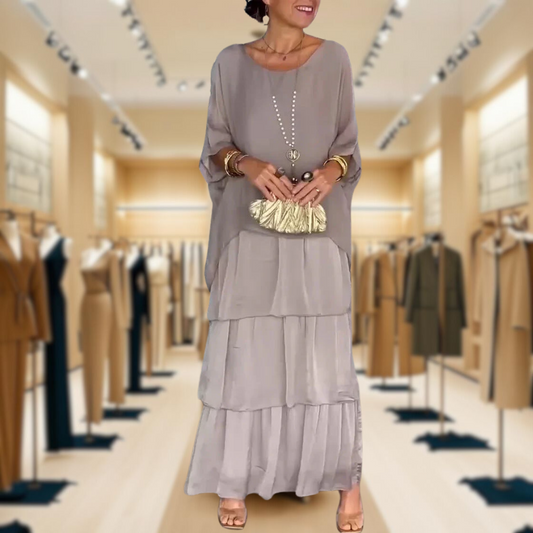 Nora | Elegant Chiffon Casual Boho Dress