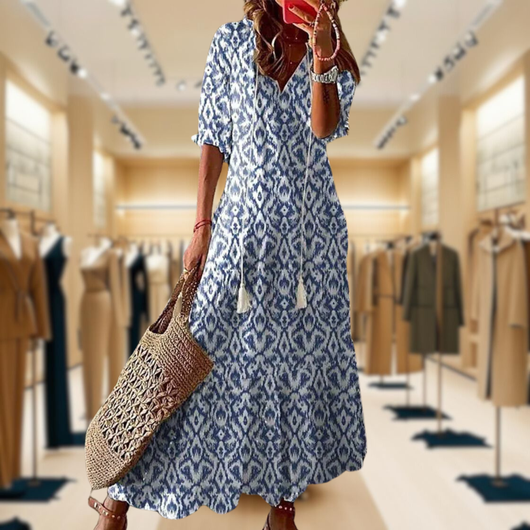 Fleur | Luxurious Casual Maxi Dress