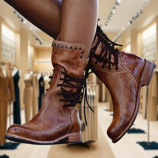 Aruna Tahi - Leather Boots