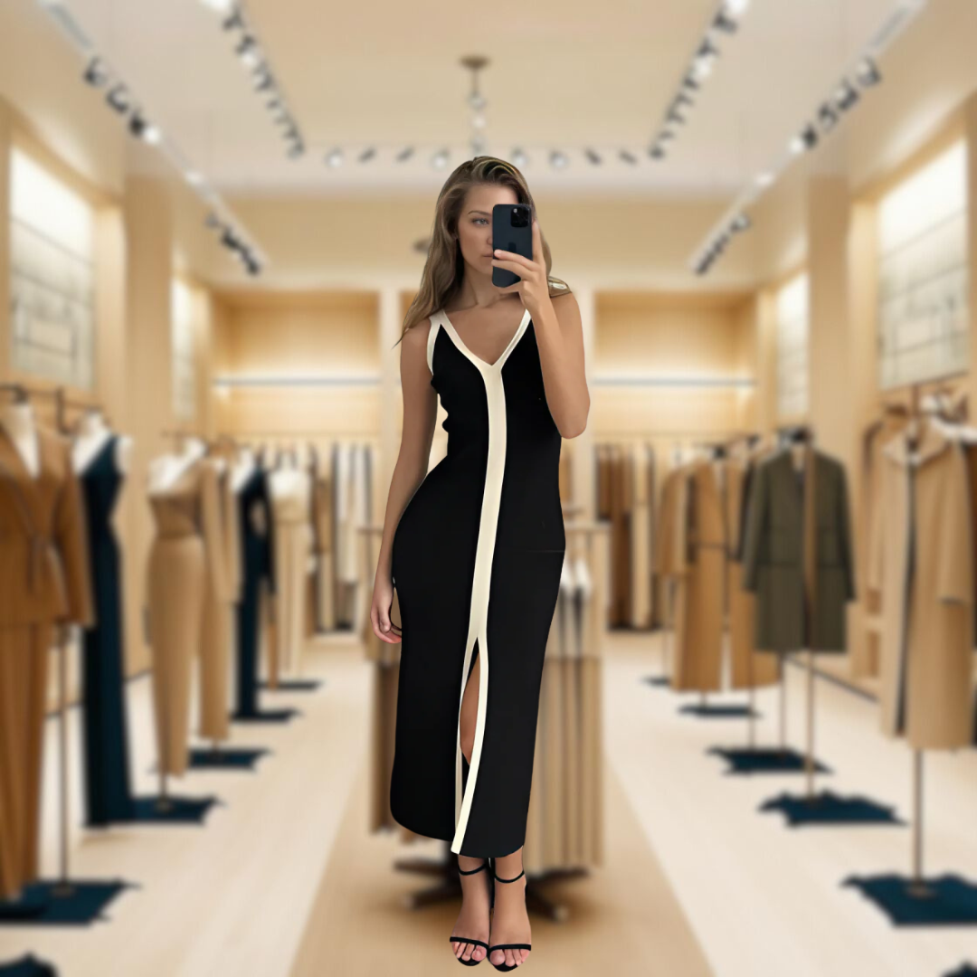 Aricia V-Neck Dress