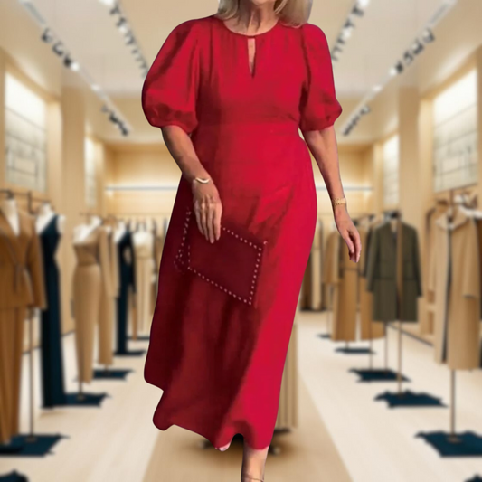 Lea | Timeless Solid-Colour Dress
