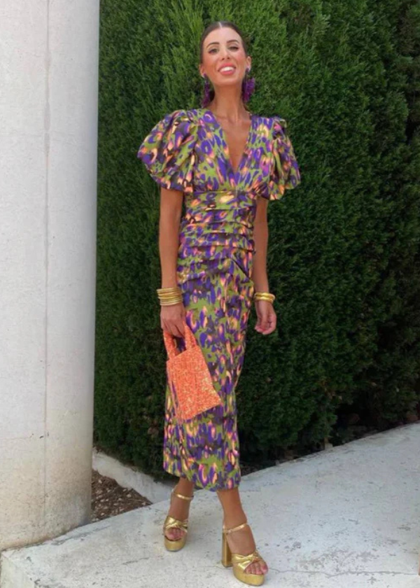 Daline™ | Stylish Vibrant Fiesta Dress