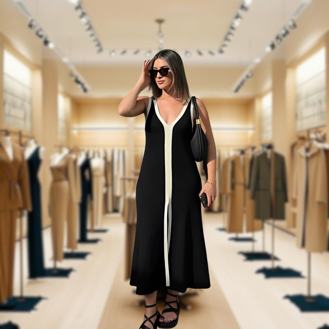 Aricia V-Neck Dress