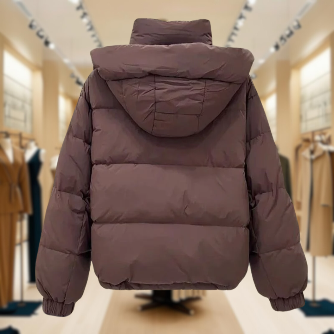 Aurora™ - Luxury Quilted Hooded Jacket
