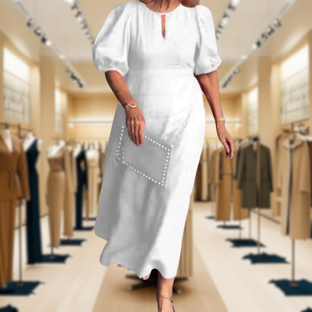 Lea | Timeless Solid-Colour Dress