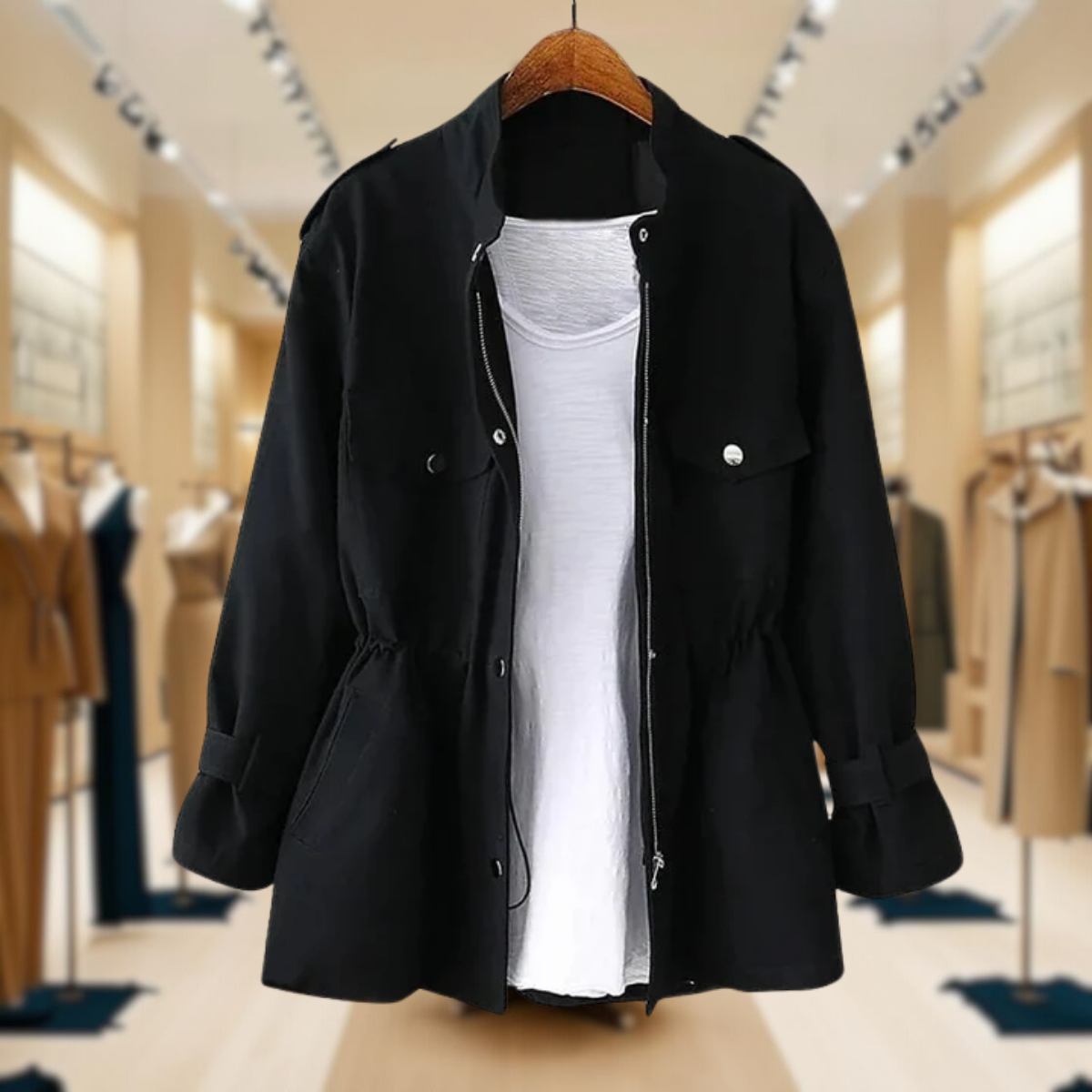 Maaike™ | Stylish Trench Coat