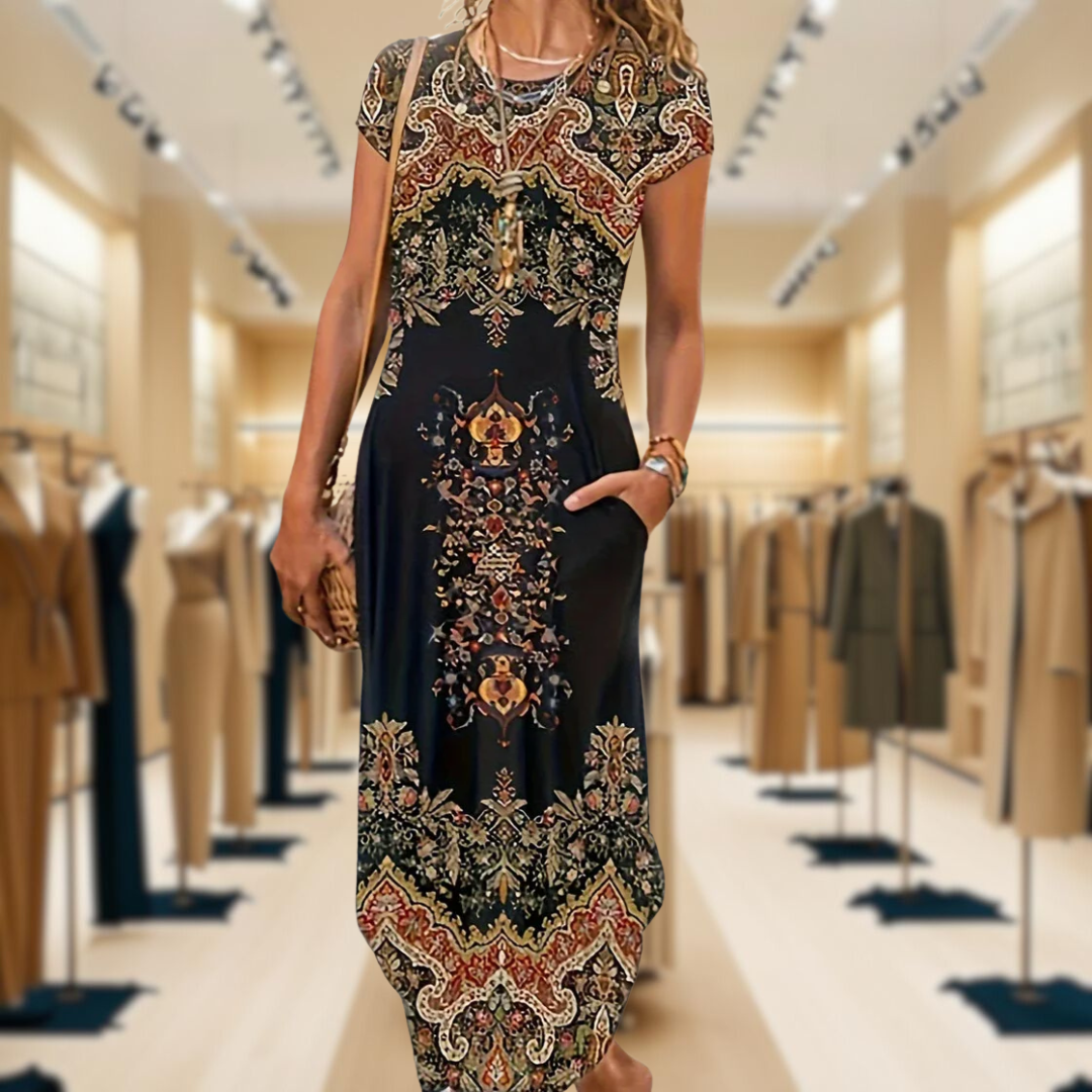Lena™ | Effortless Bohemian Chic Summer Dress