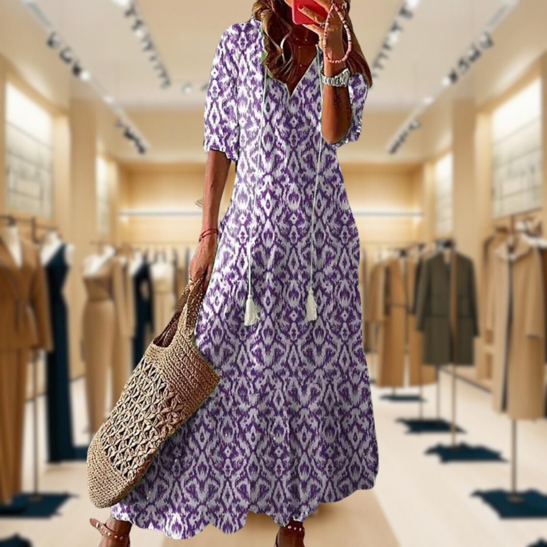 Fleur | Luxurious Casual Maxi Dress