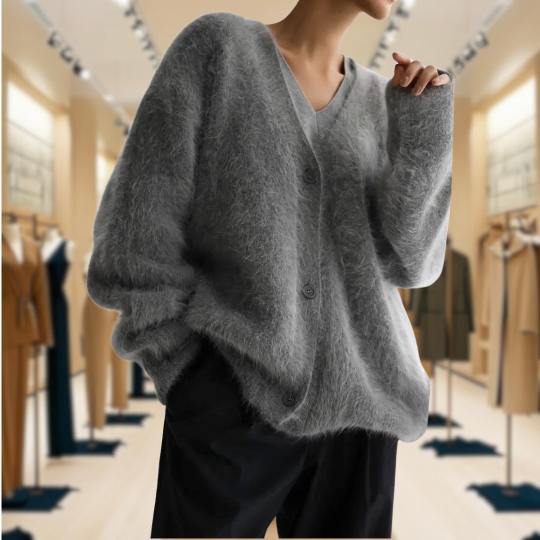 Eva™ | Comfortable Fur Cardigan