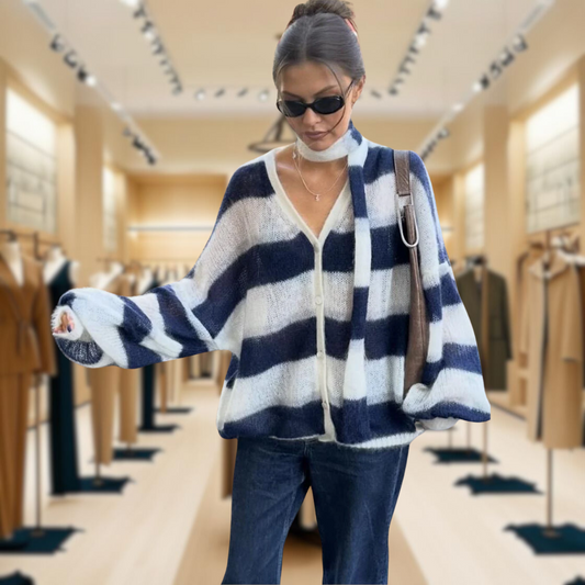 Romy™ | Cozy Stripe Sweater