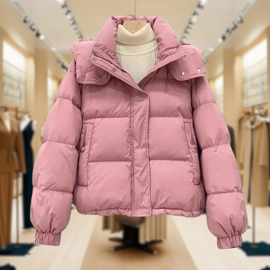 Aurora™ - Luxury Quilted Hooded Jacket