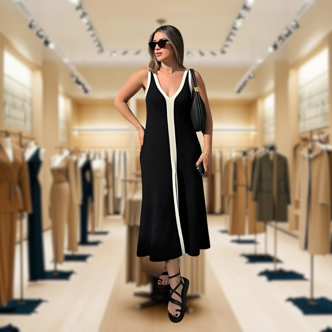 Aricia V-Neck Dress
