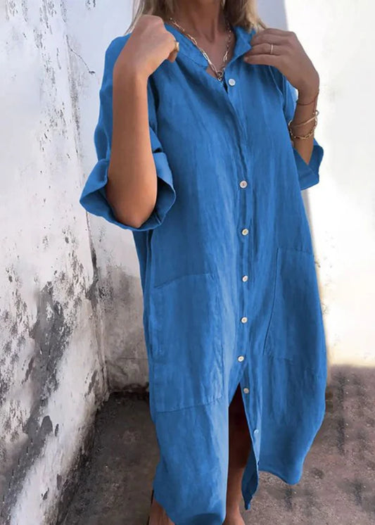 Dianne™ | Casual Ibiza-Style Shirt Dress