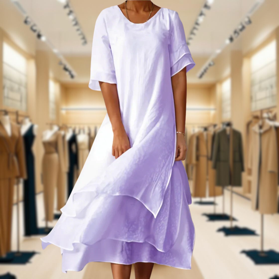 ELOISE | Elegant Cotton Long Dress