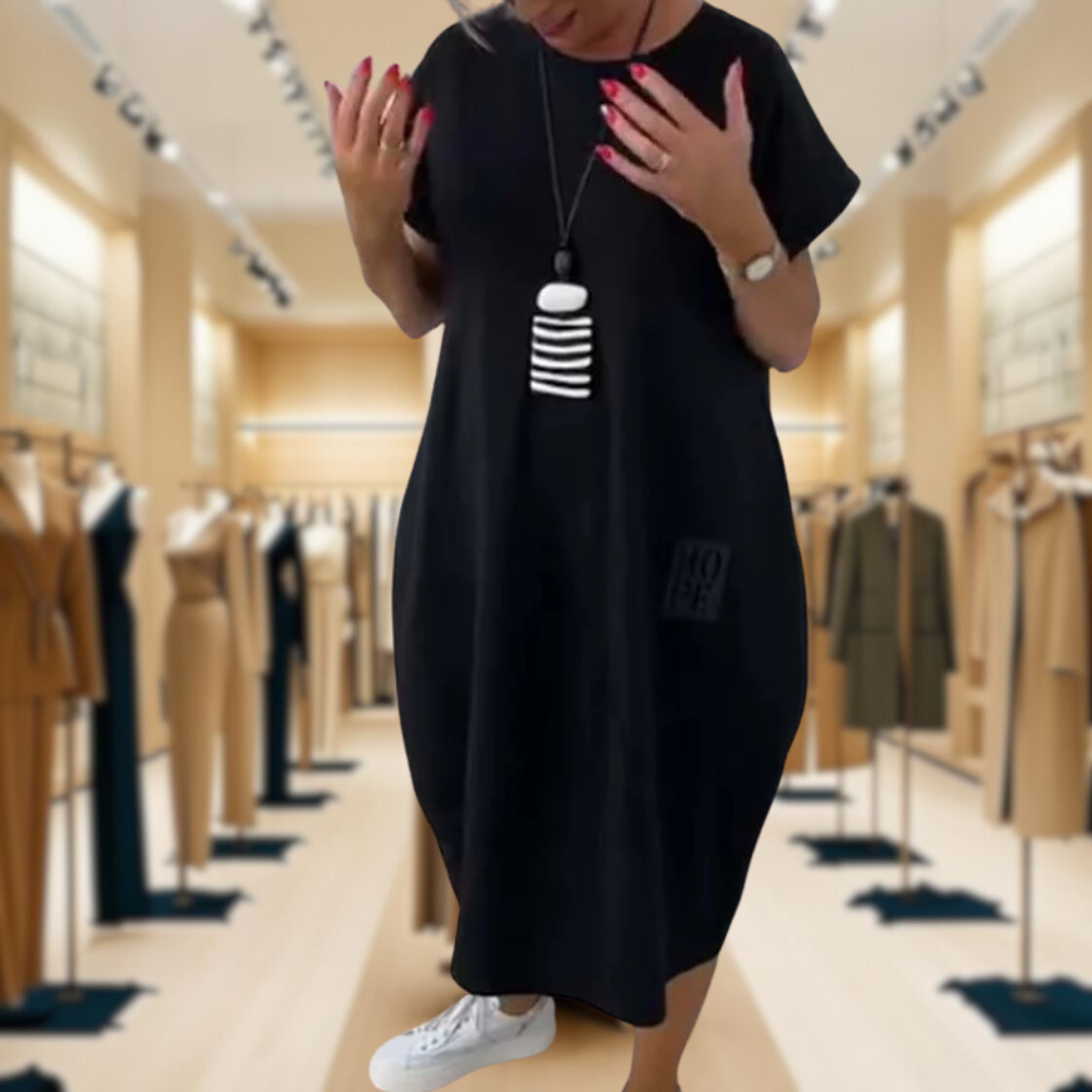 Addison™ - Stylish Short Sleeved Dress