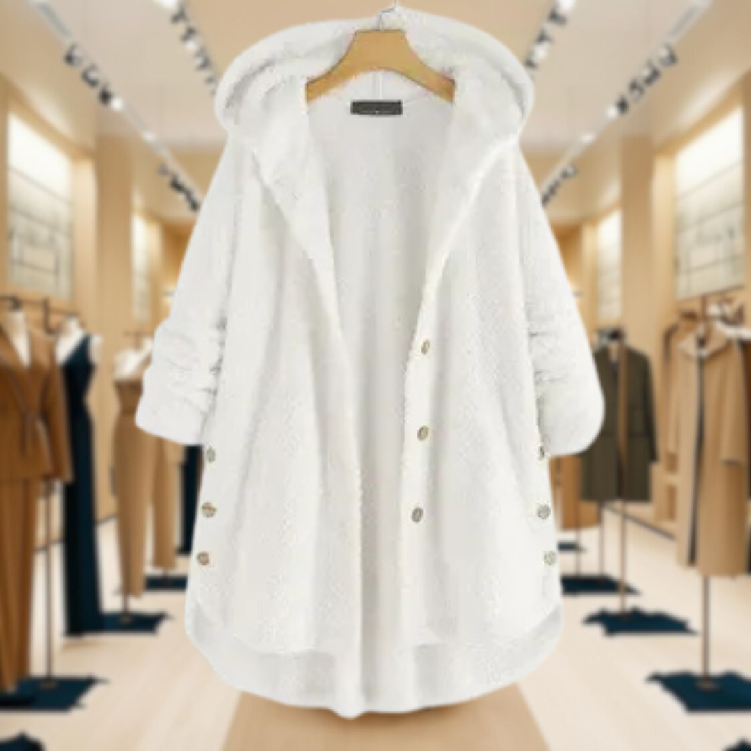 Mavis™ | Cozy Corduroy Hooded Coat