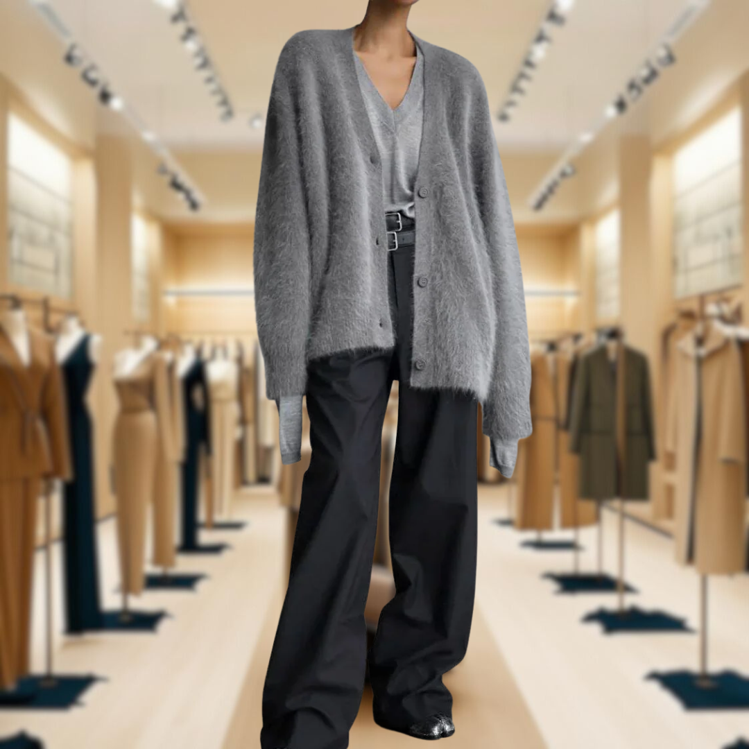 Eva™ | Comfortable Fur Cardigan