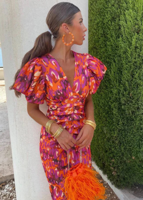 Daline™ | Stylish Vibrant Fiesta Dress