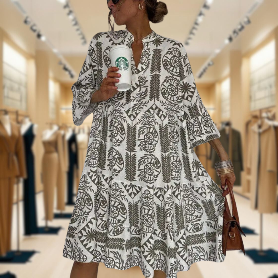 Katie™ | Versatile Elegant Long-Sleeve Dress