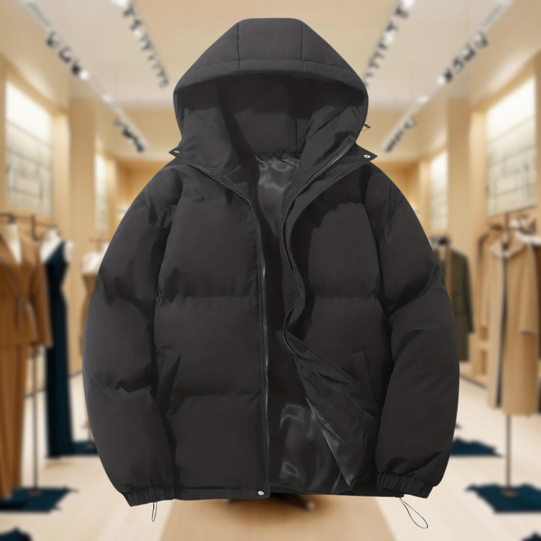 Anna | Forest Winter Jacket with Hood