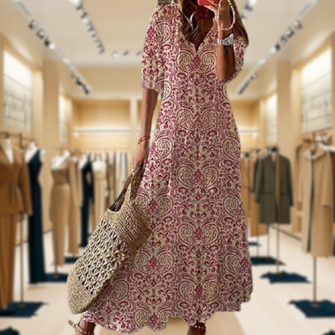 Fleur | Luxurious Casual Maxi Dress