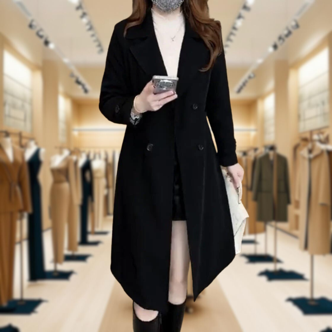 Elise™ | Elegant Trench Coat