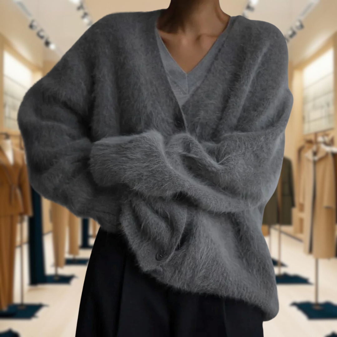 Eva™ | Comfortable Fur Cardigan
