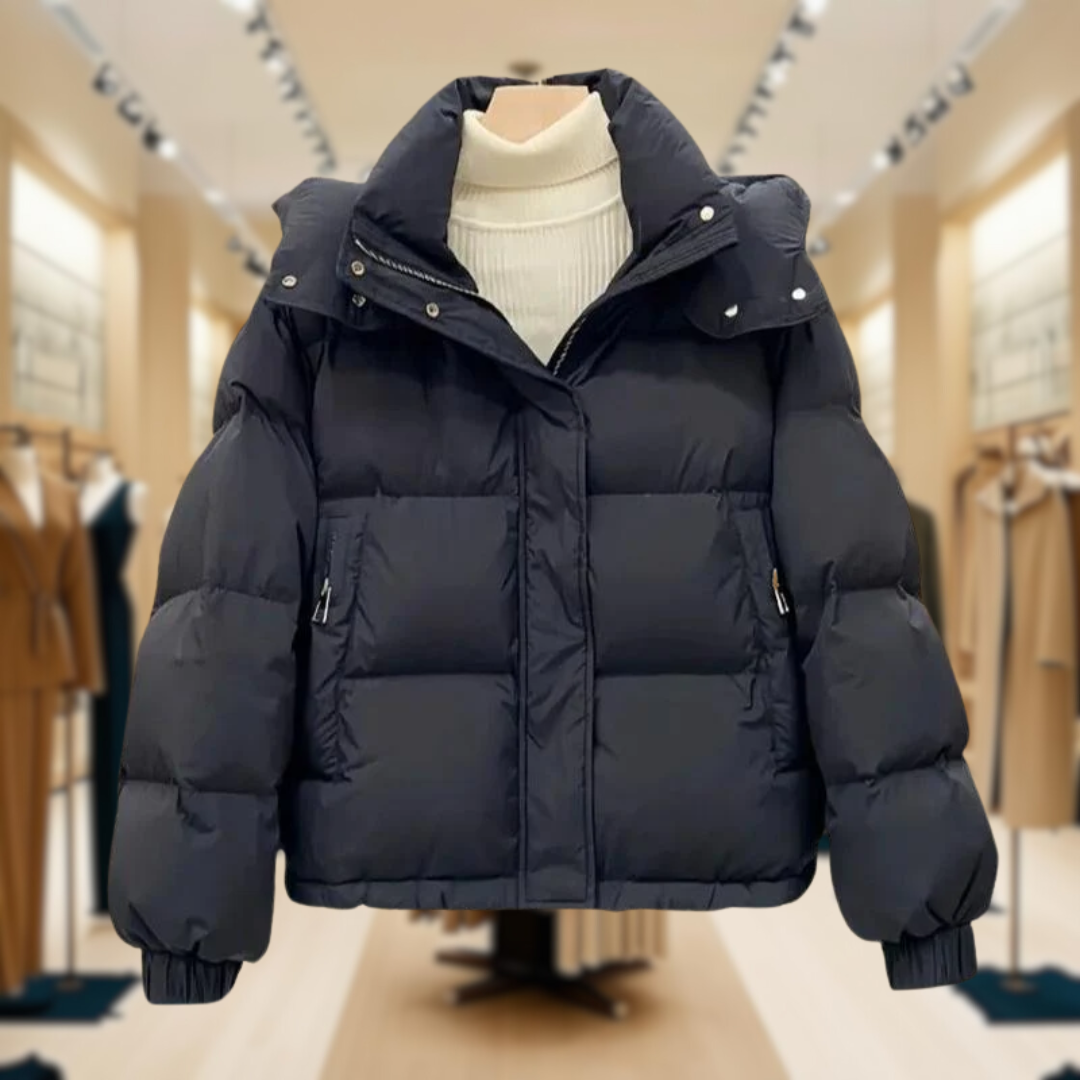 Aurora™ - Luxury Quilted Hooded Jacket