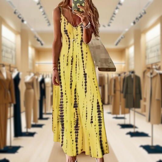 Amy - Summer Loose V-Neck Dress