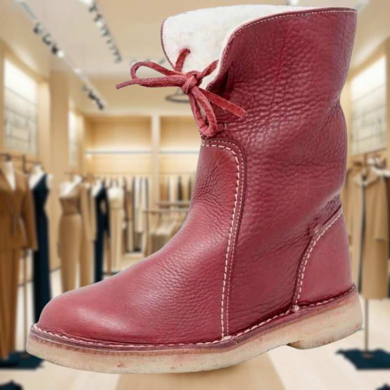 Leni -Step Inn Boots with Fleece Lining
