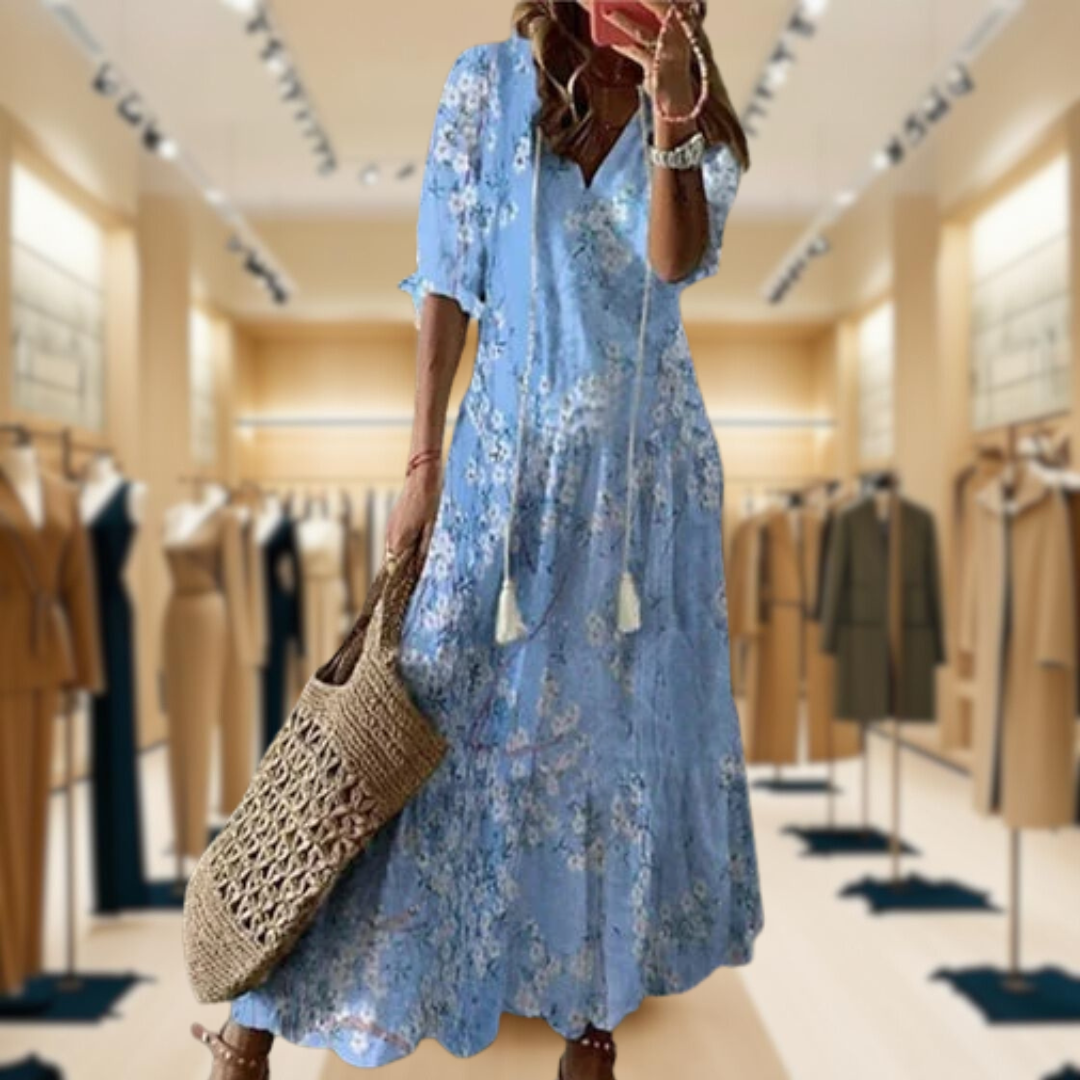 Fleur | Luxurious Casual Maxi Dress