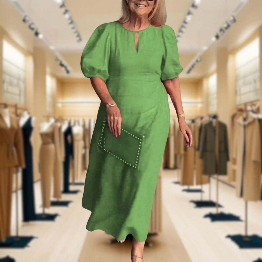 Lea | Timeless Solid-Colour Dress