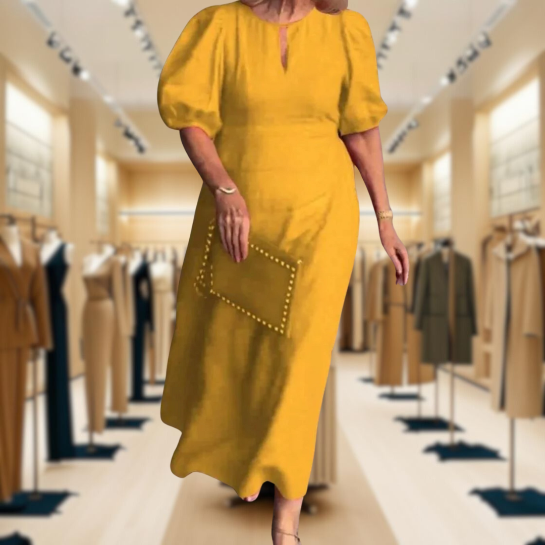 Lea | Timeless Solid-Colour Dress