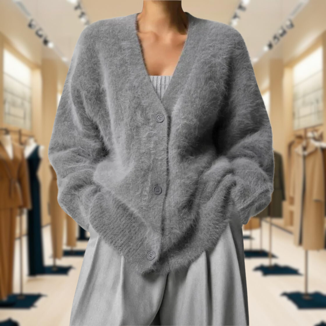 Eva™ | Comfortable Fur Cardigan