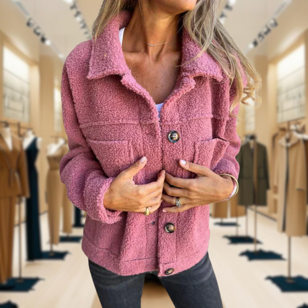 Emma - Stylish Cropped Jacket