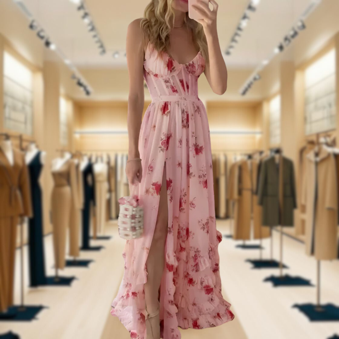 Esmee™ | Long & Flowing Floral Dress