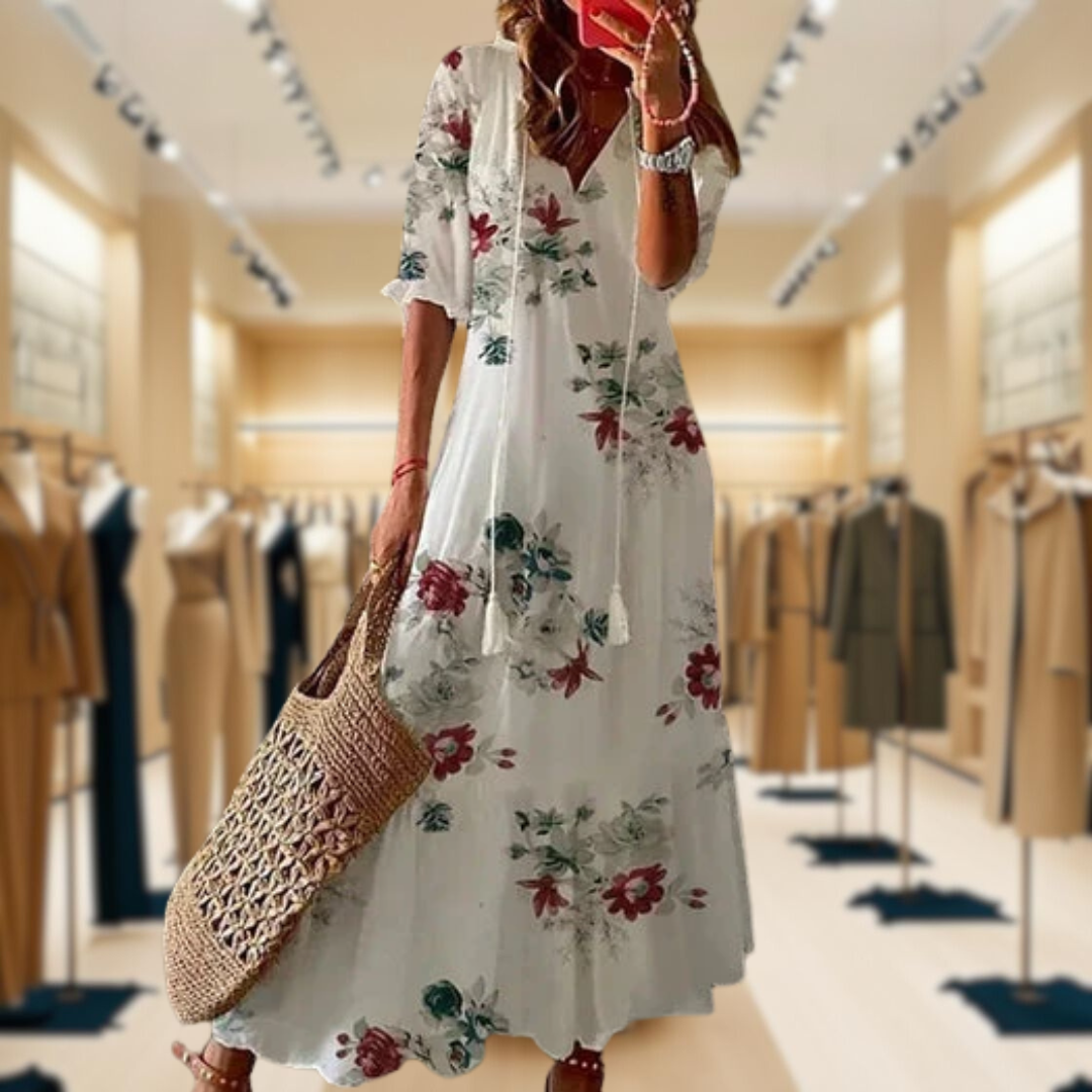 Fleur | Luxurious Casual Maxi Dress