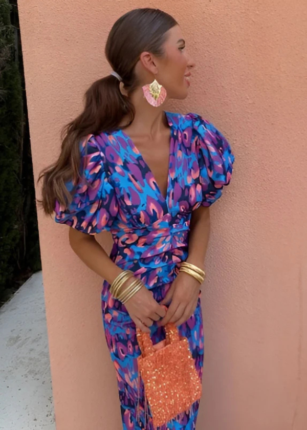 Daline™ | Stylish Vibrant Fiesta Dress